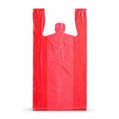 Bags 1/6 Large 21 x 6.5 x 11.5 Red T-Shirt Plastic Grocery Shopping Bags
