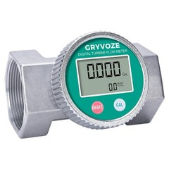 High Capacity Water Flow Meter 2in 16-160 GPM Digital NPT