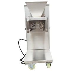 110V Stainless Commercial Meat Slicer with 5mm Blade Feed Port 9.1″×7.87″ 750W