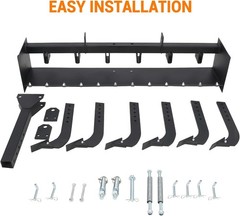 55″Tow Behind Box Scraper,Three-Point Quick Hitch Box Blade for Leveling&Grading