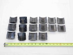 16pc LOT OF VARIOUS SIZES SERRATED COLLET PADS SOME SETS INCOMPLETE