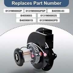 0131M00002P 0131M00002PSP Exhaust Draft Inducer Motor for Goodman Amana Furnace