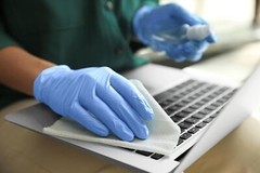 Cranberry Cr3555 Crave Nitrile Powder Free Examination Glove Xsmall Blue pack O