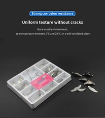 Dental Matrix Band Universal Kit of Sectional Contoured Metal Matrices
