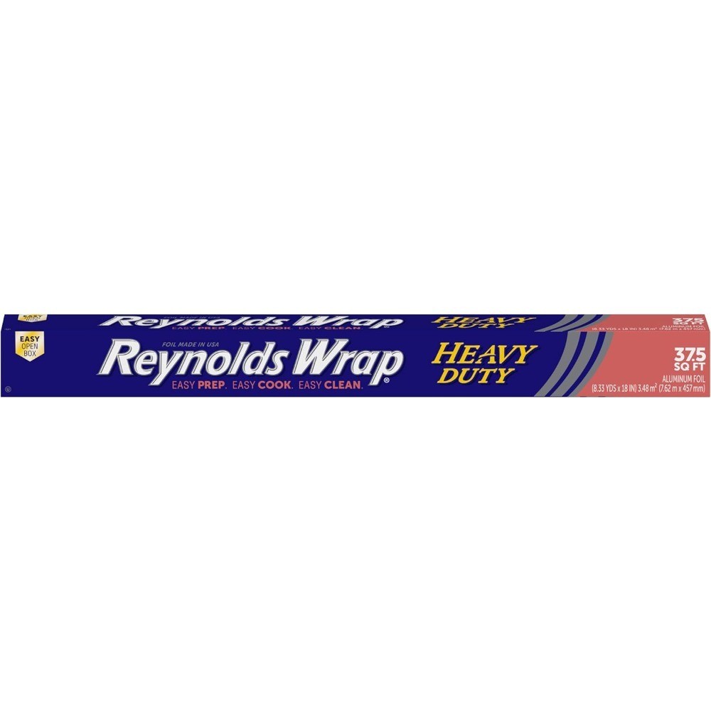 Heavy Duty Aluminum Foil Roll Extra Wide Thick Foil for Added Strength Easy Open
