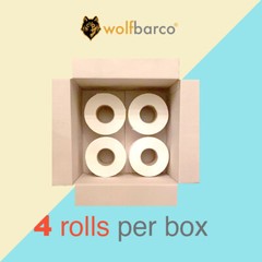 4″x6″ Direct Thermal Shipping Labels 1000/Roll, 3″ core, 4 Rolls /box For Zebra