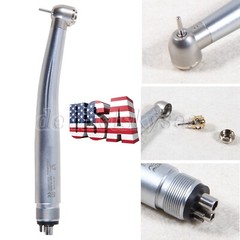 1/5/10Pcs Dental High Speed Handpiece Push Button Turbine 4 Hole Standard Head