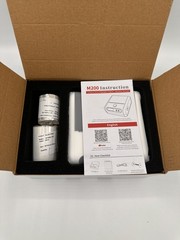 Bluetooth Thermal Label Printer-Upgraded ver of M110, Address Barcode, w/ 3 ROLL