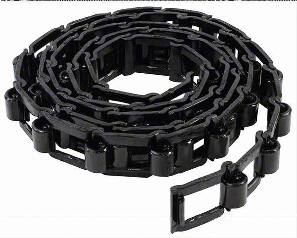 10Ft Roll #42 Flat Detachable Link Steel Chain for Drills Planters Corn Pickers