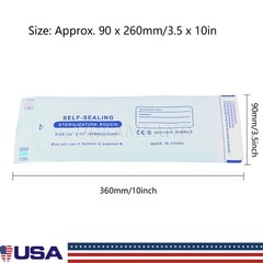 Sterilization Pouches – Self-Sealing Autoclave Bags for Medical, Dental, Tattoo