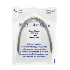MacDent Dental Orthodontic Braces Bracket Mini Roth.022 Hook345 Arch Wire Nature