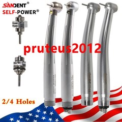 NSK Style Dental Fiber Optic LED E-generator/High Speed Handpiece 2/4Hole CE FDA