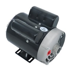 3450 RPM 3HP SPL Electric Motor Compressor Duty 56 Frame 1 Phase 115/230 Volts