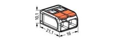 Wago 221-612 Lever Nuts – 2 Conductor FREE SHIPPING!