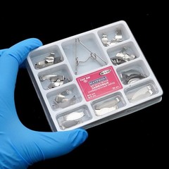 Dental Matrix Band Universal Kit of Sectional Contoured Metal Matrices