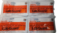PACK OF 4 Lab Guard Specimen Reclosable 200 Bags (50 Ea) 6”x 9” Double Zipper