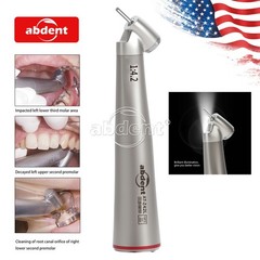 abdent Dental 1:4.2 45° Electric Fiber Optic Contra Angle Surgical Handpiece ds