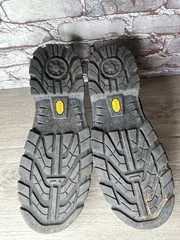 Artec Vibram Black Nubuck Industrial Steel Toe Work Shoes Men’s Sz 10.5M US/44EU