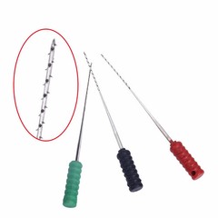 10 Pcs/Pack Endodontic Dental Root Canal Nerve Barbed Broaches Needles 21mm/25mm
