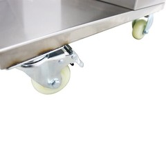 110V Stainless Commercial Meat Slicer with 5mm Blade Feed Port 9.1″×7.87″ 750W