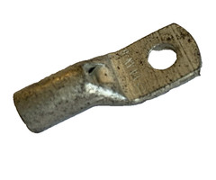 Burndy YAV6CL1 #6 AWG #10 Stud Short Barrel Crimp Lug