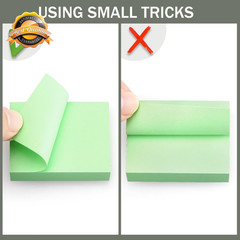 Sticky Notes 1.5 x 2 Inch 20 Pads 100 Sheets Multi Color 10 Pack