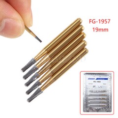 5PCS/Pack FG-1957 High Speed Dental Tungsten Steel Crown Metal Cutting Burs