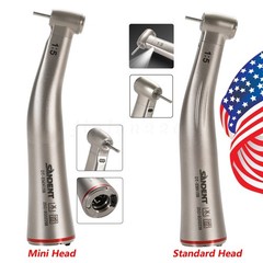 Dental 1:5 LED Mini /Standard Head Contra Angle Fiber Optic Handpiece Fit NSK