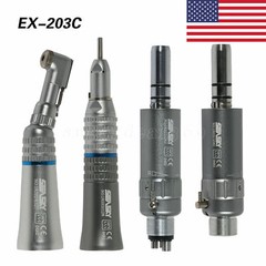 NSK type dental low slow speed handpiece contra angle straight motor 2/4holes us