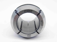 NEW JACOBS ER32 COLLET ER32 COOLANT SEAL-20.0 SIZE 20mm ER 32 SEALED 20.0 mm