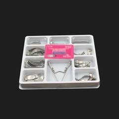 Dental Matrix Band Universal Kit of Sectional Contoured Metal Matrices