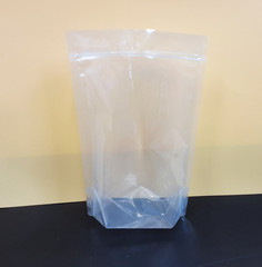 500 Clear Stand-Up Pouches 24 oz Poly Bags Food Storage Packaging 40x32x25 NEW