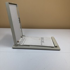 Vintage Rolodex Autodex Metal Telephone Address Book Pop-up Flip Top – Almond