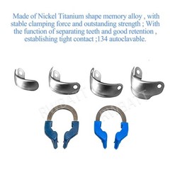 Dental Matrix Bands Ring Sectional Matrice Clamp Fit Garrison Palodent V3 System
