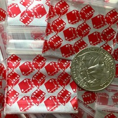 BaggiesSince1987 – 15125 DESIGN ZIP BAGS 500PCS 45 METALLIC DSN MIX, READ DETAIL