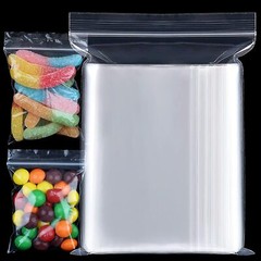 Clear Reclosable Plastic 2-Mil Ziplock Bags Poly Jewelry Zipper Baggies(1.5″x2″)
