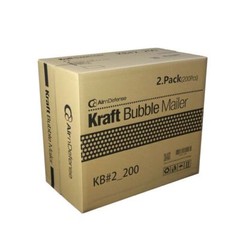 200 #2 8.5×12 Kraft Bubble Padded Envelopes Mailers Shipping Bags AirnDefense