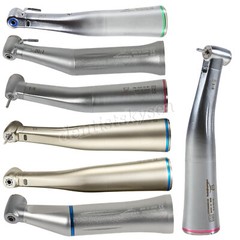 SANDENT 1:1 /1:5 / 20:1 LED Fiber Optic Contra Angle Handpiece Fit E-type Motor