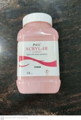 Dental ACRYL HI IMPACT Heat Cure Denture Base Material – VARIOUS SHADES & PACKS