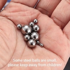 Metric Precision Steel Bearing Balls Assorted Stainless Steel Loose Kit