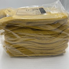 12 QTY Showa 960Xl-11 XL Coated Gloves PVC Textured Abrasion Level 3 Yellow