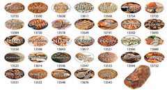 Food Flavor Labels 1.25″ x 2″ 500 labels per roll Stickers- Large Variety to Buy