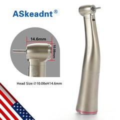 Dental 1:5 Increasing Fiber Optic Contra Angle Handpiece Standard Head ASkeadnt