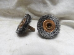 Pair of Pferd EDP 82891 1-1/2″ Dia x 4″ Shank .008 CS Wire 20,000 RPM’s