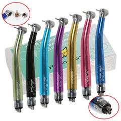 NSK PANA MAX Style Dental High Speed Handpiece Turbine 2/4Holes 7-Colors Rotor