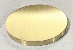 2-1/2” DIAMETER BRASS BAR DISC 3/16” LONG🇺🇸2.500” ROUND 360 BRASS MADE IN USA!