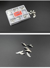 Dental Matrix Band Universal Kit of Sectional Contoured Metal Matrices