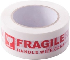 12 Rolls 3″x110 Yards Fragile Handle with Care Packing Shipping Box Sealing Tape