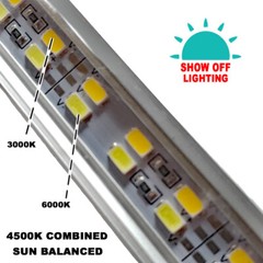 Best & Brightest LED Aluminum Strip Showcase Display Lights USA SELLER