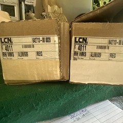 LCN 4011 RH REG ARM ALUM /689 (2at This Price) ONLY 1 SCREW PACK-BOXES GOT WET